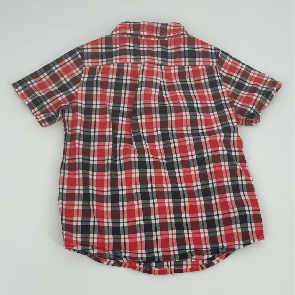 Janie and Jack Bundle Of 2T -Madres Plaid Red Shirt/Tropical Blue‎ Floral Poplin